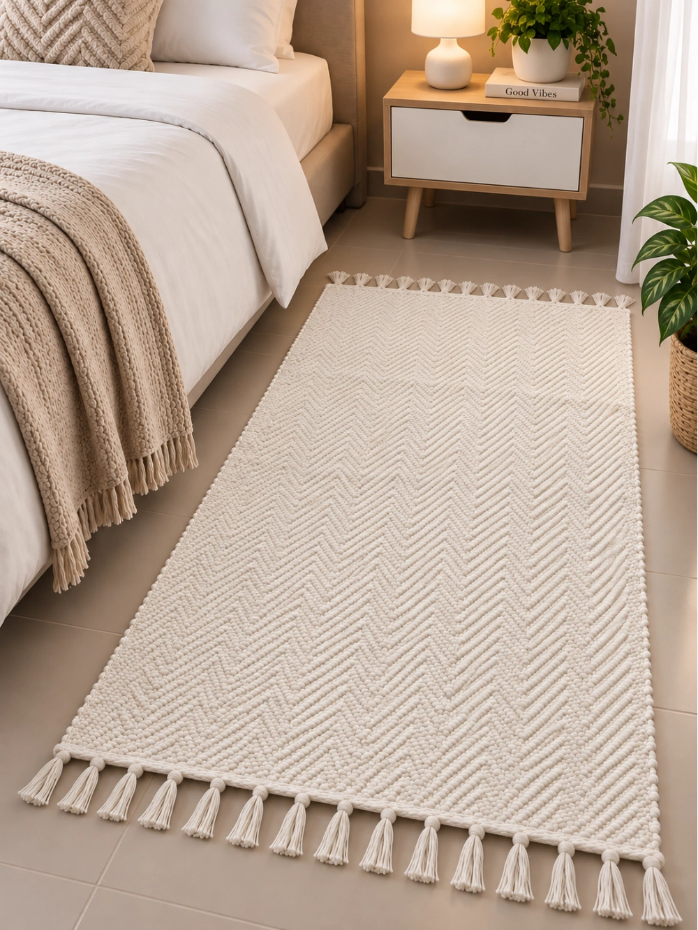 Tapis de Chambre Chevron