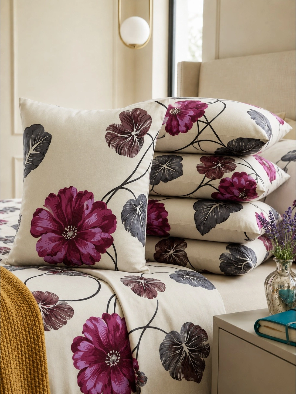 Coussin Fleuris