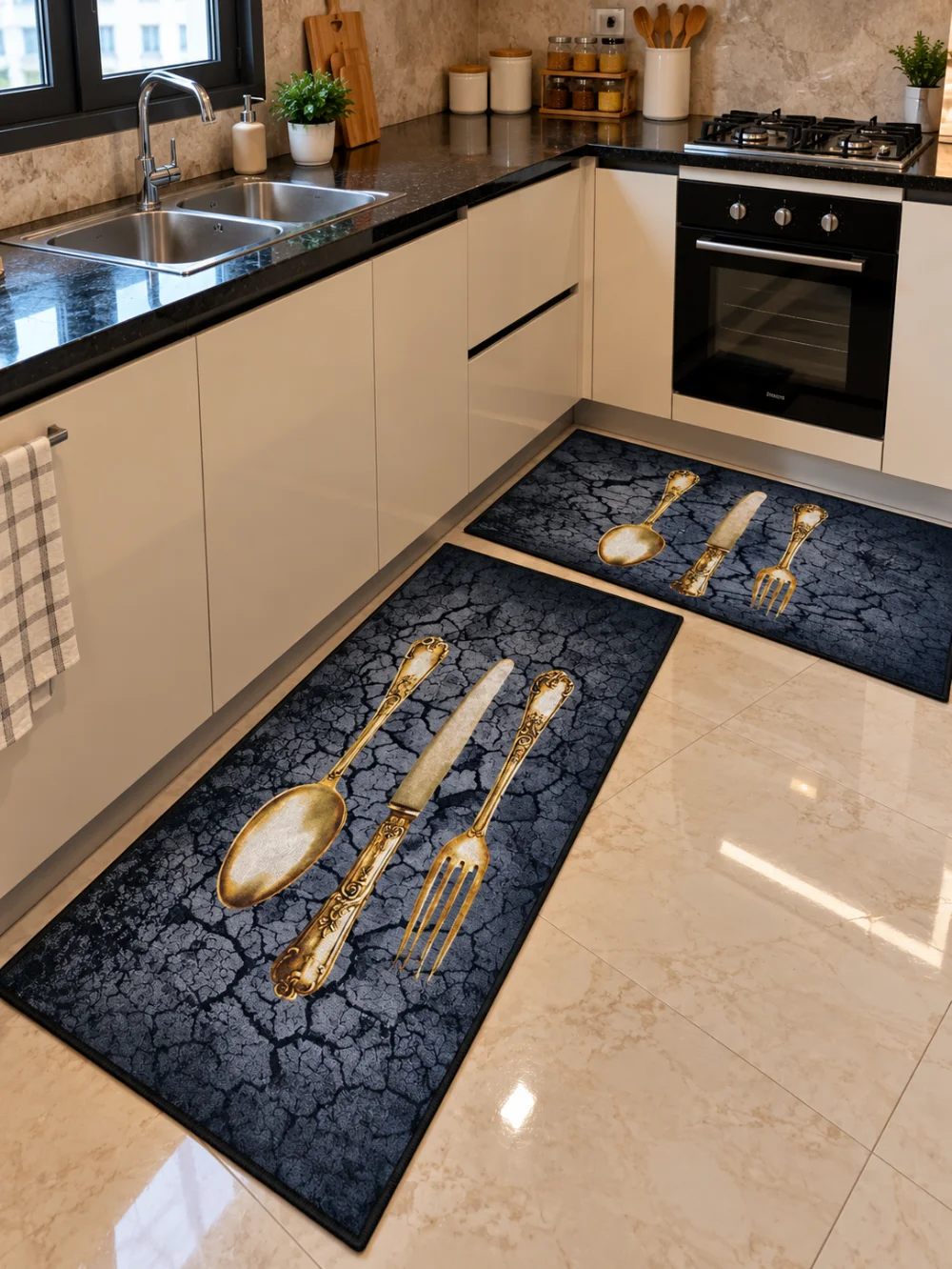 Tapis Cuisine 2 Pièces