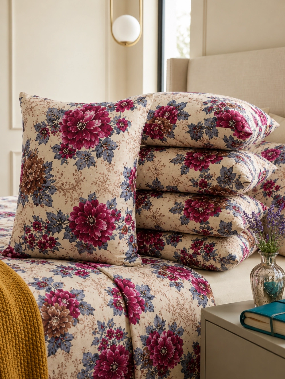 Coussin Fleuris