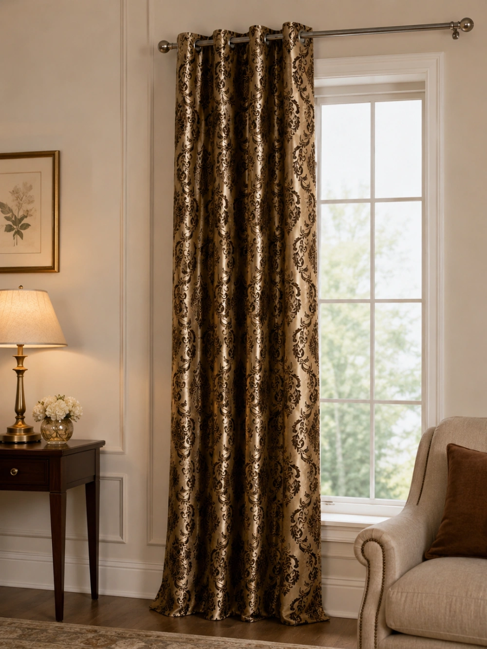 Rideau Velours Versailles