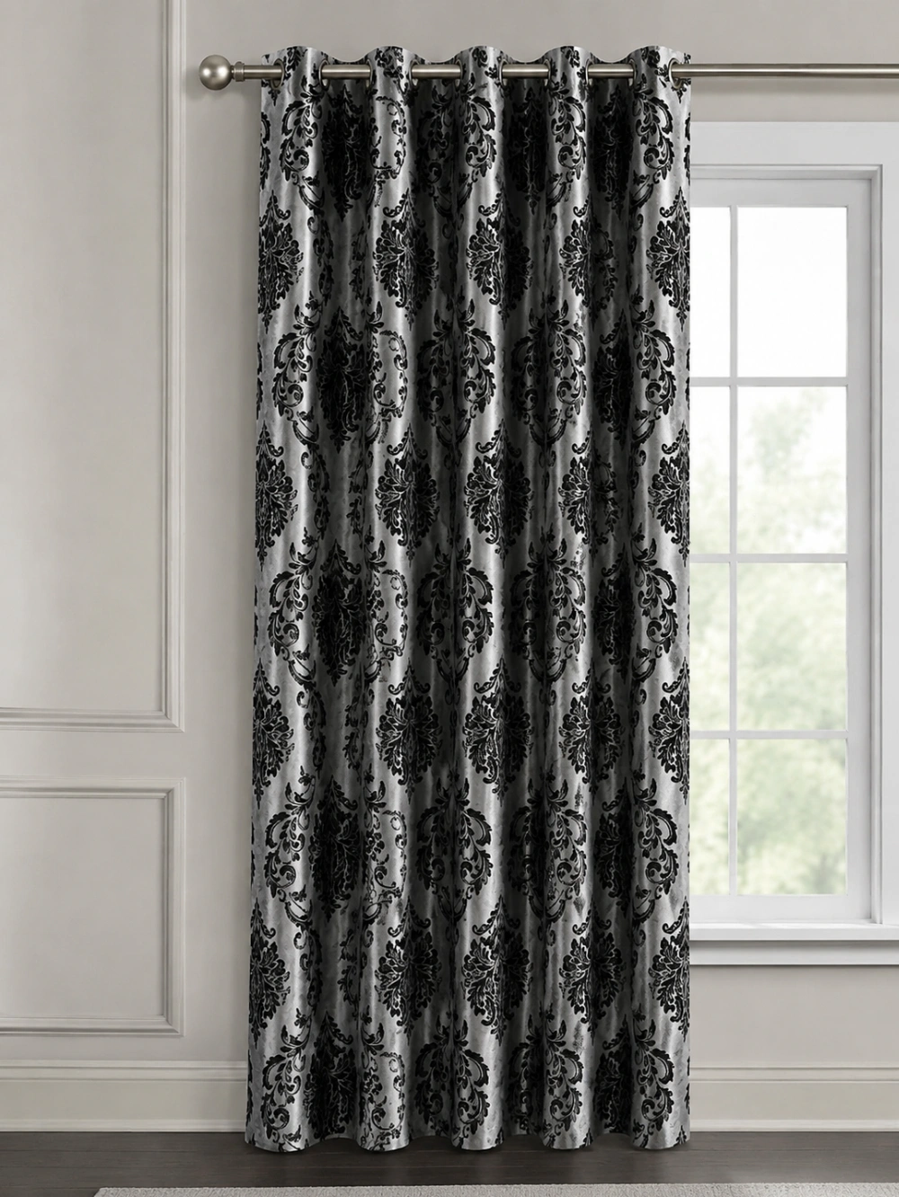 Rideau Velours Silver