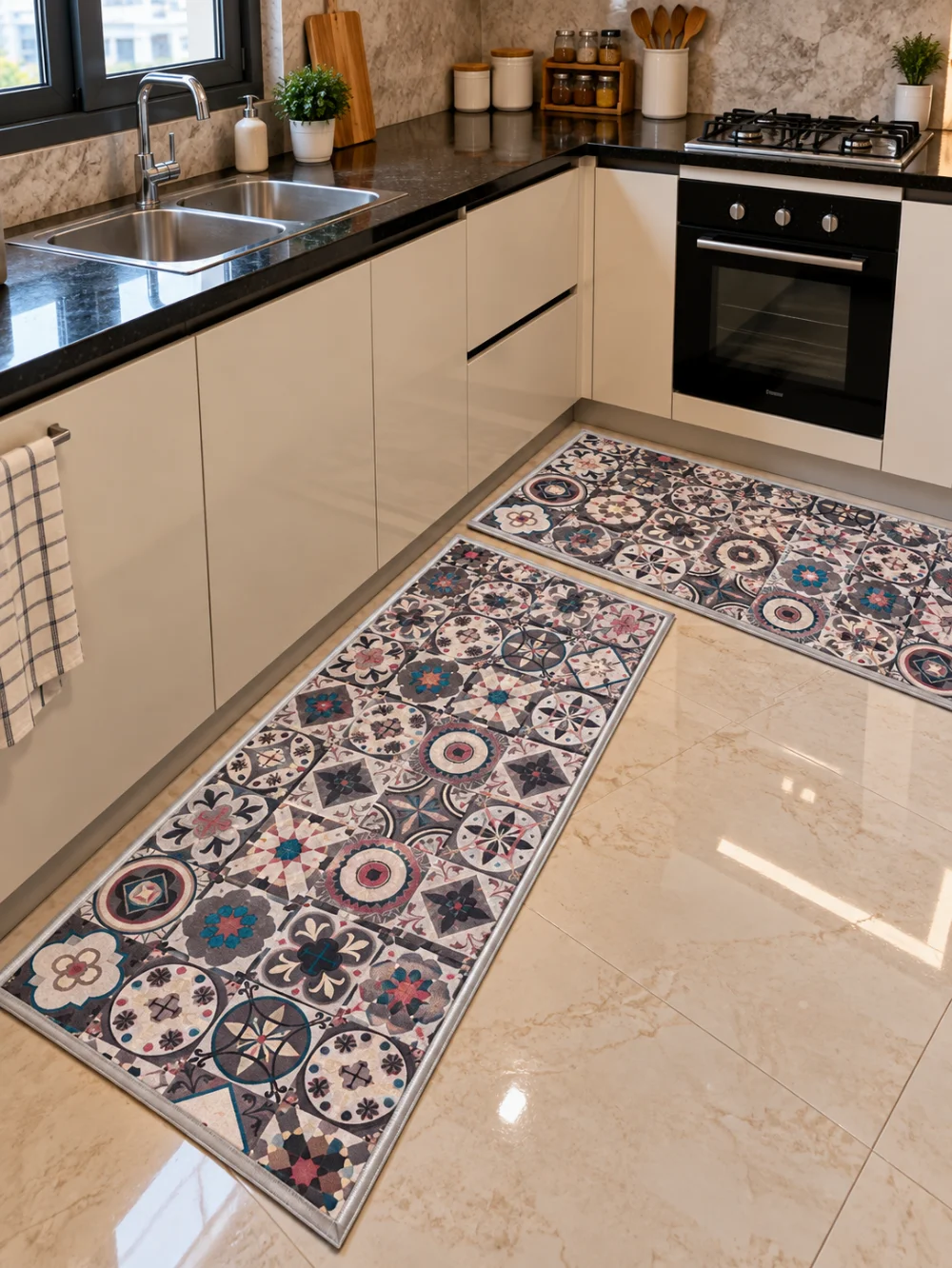 Tapis Cuisine 2 Pièces