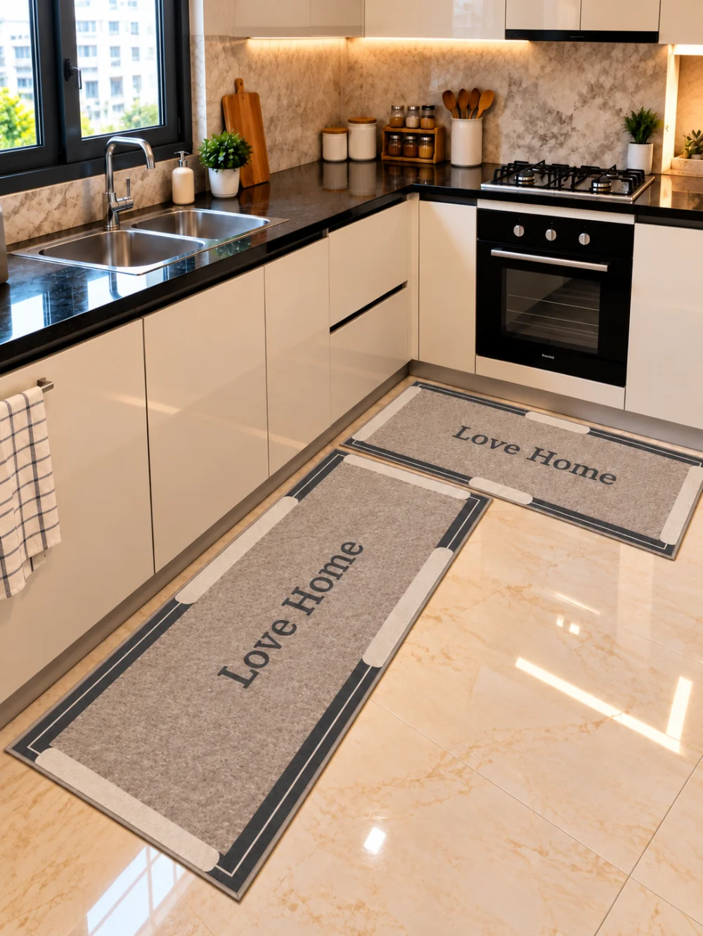 Tapis Cuisine 2 Pièces