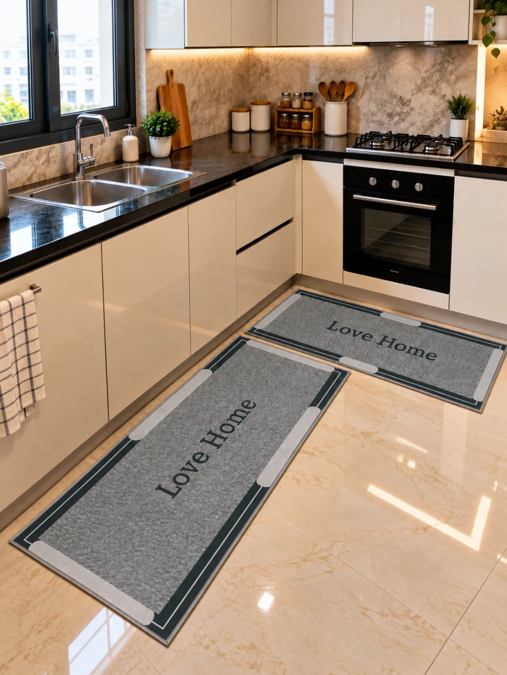 Tapis Cuisine 2 Pièces